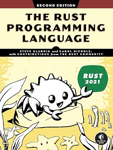 The Rust Programming Language cover